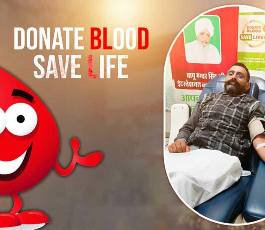 ਲਾਲ ਸਿੰਘ ਇੰਸਾਂ ਨੇ 35ਵੀਂ ਵਾਰ ਖੂਨਦਾਨ ਕਰ ਨਿਭਾਇਆ ਮਾਨਵਤਾ ਦਾ ਫਰਜ਼ Lal Singh Insan Blood Donation