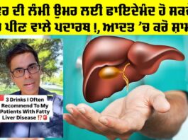 Liver Health: ਲੀਵਰ ਦੀ ਲੰਮੀ ਉਮਰ ਲਈ ਫਾਇਦੇਮੰਦ ਹੋ ਸਕਦੇ ਨੇ ਇਹ ਪੀਣ ਵਾਲੇ ਪਦਾਰਥ, ਆਦਤ ’ਚ ਕਰੋ ਸ਼ਾਮਲ Liver Health