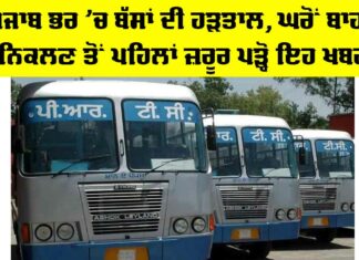 Punjab Bus Strike