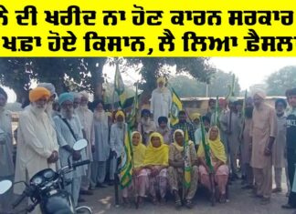 Punjab Farmers News: ਝੋਨੇ ਦੀ ਖਰੀਦ ਨਾ ਹੋਣ ਕਾਰਨ ਸਰਕਾਰ ਤੋਂ ਖਫ਼ਾ ਹੋਏ ਕਿਸਾਨ, ਲੈ ਲਿਆ ਫ਼ੈਸਲਾ Punjab Farmers News