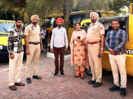 School Bus Inspection: ਸਕੂਲੀ ਬੱਸਾਂ ਦੀ ਚੈਕਿੰਗ, 10 ਬੱਸਾਂ ਦੇ ਚਲਾਨ ਕੱਟੇ School Bus Inspection