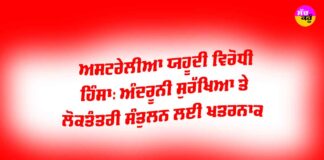 Australia Anti Semitic Violence