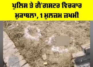 Jalandhar Police Gangster Encounter