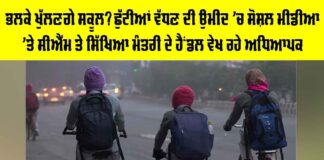 Punjab School Holidays