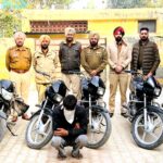 Vehicle Theft: ਪੁਲਿਸ ਵੱਲੋਂ ਚੋਰੀ ਦੇ ਮੋਟਰਸਾਈਕਲਾਂ ਸਮੇਤ ਚੋਰ ਕਾਬੂ Vehicle Theft