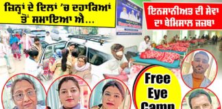 Yaad-E-Murshid Free Eye Camp