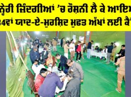 Yaad-E-Murshid Free Eye Camp