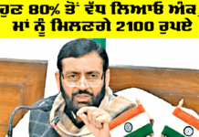 ਹਰਿਆਣਾ ’ਚ ਔਰਤਾਂ ਨੂੰ ਮਿਲਿਆ ਤੋਹਫ਼ਾ, Deen Dayal Lado Lakshmi Yojana ’ਚ ਸੋਧਾਂ ਨੂੰ ਕੈਬਨਿਟ ਨੇ ਦਿੱਤੀ ਮਨਜ਼ੂਰੀ Deen Dayal Lado Lakshmi Yojana