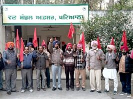 Forest Workers Protest