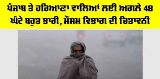 Haryana Punjab Weather