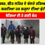 Haryana Winter Vacation