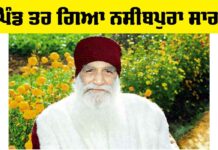 Param Pita ji: ‘ਪਿੰਡ ਤਰ ਗਿਆ ਨਸੀਬਪੁਰਾ ਸਾਰਾ’ Param Pita ji