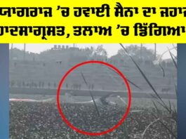 Prayagraj Plane Crash