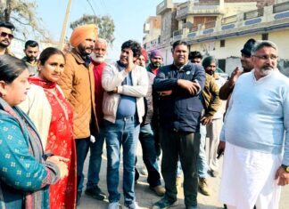 Sunam News: ਜ਼ਿਲ੍ਹਾ ਪ੍ਰਧਾਨ ਦਾਮਨ ਬਾਜਵਾ ਵੱਲੋਂ ਅੰਡਰ ਬ੍ਰਿਜ ’ਤੇ ਬਣੇ ਸ਼ੈੱਡ ਦੇ ਨੁਕਸਾਨ ਦਾ ਲਿਆ ਜਾਇਜ਼ਾ Sunam-News