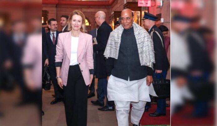 rajnath India EU Defence