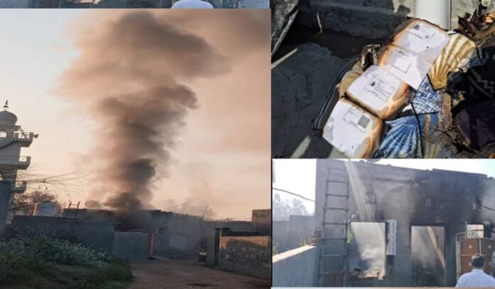 Cylinder Blast Accident