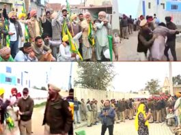 Farmers Protest: ਬਠਿੰਡਾ ਜਾਣ ਲਈ ਇਕੱਤਰ ਹੋਏ ਕਿਸਾਨਾਂ ਤੇ ਪੁਲਿਸ ਦਰਮਿਆਨ ਹੋਈ ਧੱਕਾਮੁੱਕੀ Farmers Protest