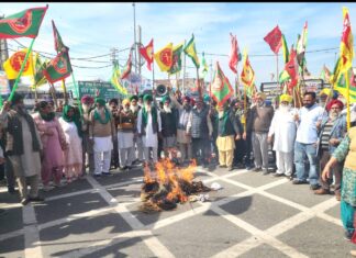 Nationwide Strike India: ਦੇਸ਼ ਵਿਆਪੀ ਹੜਤਾਲ ਤਹਿਤ ਪਾਤੜਾਂ ’ਚ ਵਿਸ਼ਾਲ ਰੋਸ ਪ੍ਰਦਰਸ਼ਨ, ਮੋਦੀ ਤੇ ਟਰੰਪ ਦੇ ਫੂਕੇ ਪੁਤਲੇ Nationwide Strike India