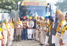 Pilgrimage Bus: ਚੇਅਰਮੈਨ ਜੱਸੀ ਸੋਹੀਆਂ ਵਾਲਾ ਨੇ ਤੀਰਥ ਯਾਤਰਾ ਬੱਸ ਨੂੰ ਹਰੀ ਝੰਡੀ ਦੇ ਕੇ ਕੀਤਾ ਰਵਾਨਾ Pilgrimage Bus
