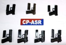 Punjab Police: ਪੰਜਾਬ ਪੁਲਿਸ ਨੇ ਹਥਿਆਰ ਤਸਕਰੀ ਨੈੱਟਵਰਕ ਦਾ ਕੀਤਾ ਪਰਦਾਫਾਸ਼, 7 ਪਿਸਤੌਲ ਬਰਾਮਦ Punjab Police