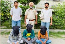 Goldy Brar Gang: ਗੋਲਡੀ ਬਰਾੜ ਗੈਂਗ ਦੇ ਤਿੰਨ ਗੁਰਗੇ ਹਥਿਆਰਾਂ ਸਮੇਤ ਕਾਬੂ Goldy Brar Gang