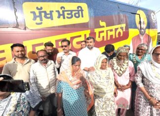Religious Tourism Punjab: ਮੁੱਖ ਮੰਤਰੀ ਤੀਰਥ ਯਾਤਰਾ ਤਹਿਤ ਵਿਧਾਇਕ ਜਗਦੀਪ ਕੰਬੋਜ ਗੋਲਡੀ ਨੇ ਸ਼ਰਧਾਲੂਆਂ ਲਈ ਬੱਸ ਕੀਤੀ ਰਵਾਨਾ Religious Tourism Punjab